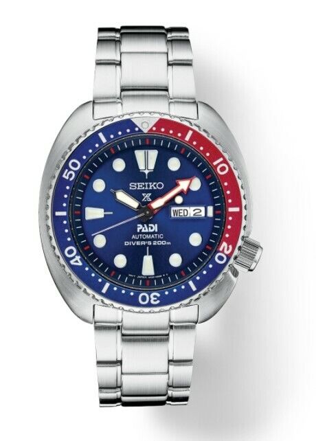 Seiko Prospex PADI Special Edition Automatic Stainless Steel Men Watch SRPE99