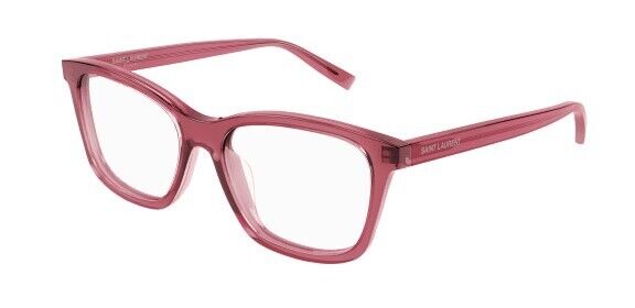 Saint Laurent SL 482 004 Pink Square Women's Eyeglasses