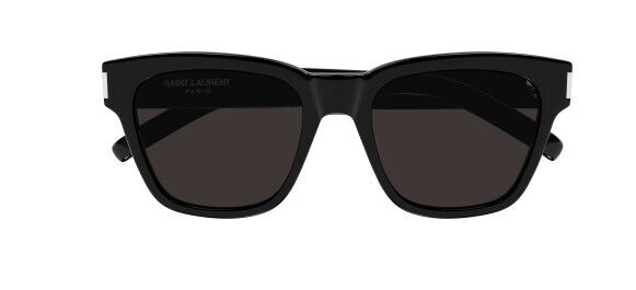 Saint Laurent SL 560 001 Black/Black Square Unisex Sunglasses