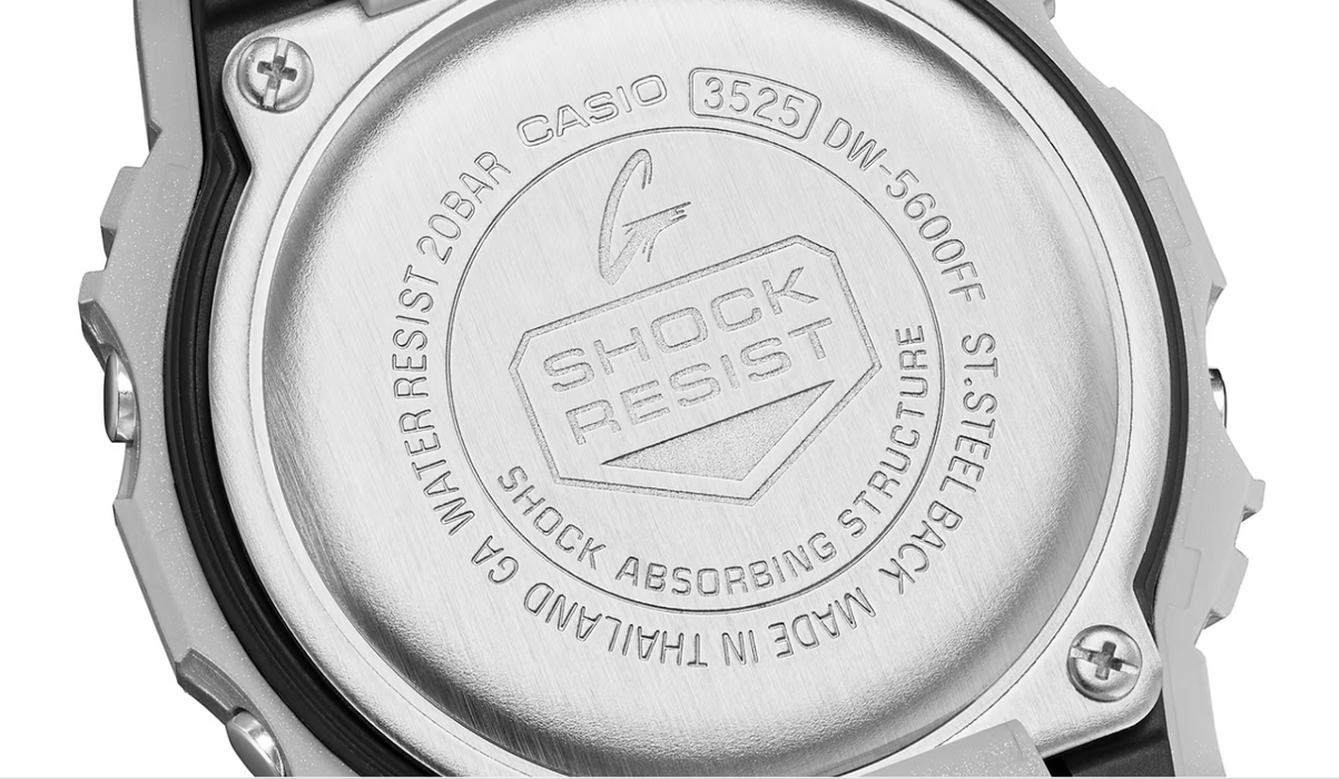 Casio G Shock 5600 Series Digital Mirror LCD Dial Men's Watch DW5600FF-8
