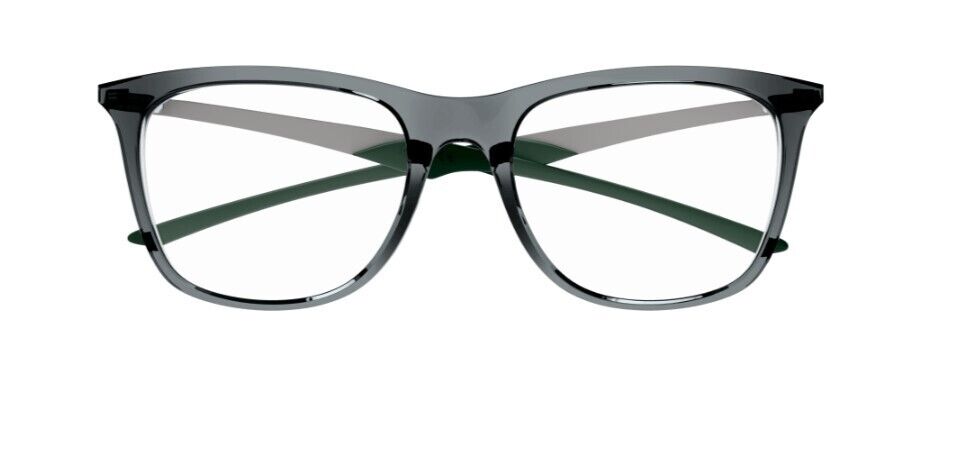Puma PU0356O 004 Green-Gunmetal Rectangular Full-Rim Unisex  Eyeglasses
