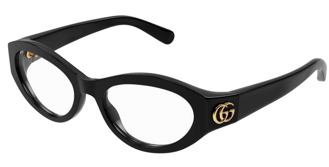 Gucci GG1405O 001 Black Cat Eye Women's Eyeglasses
