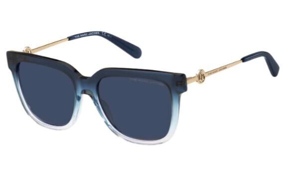 Marc Jacobs MARC-580/S 0ZX9/KU Blue-Azure/Blue Square Women's Sunglasses