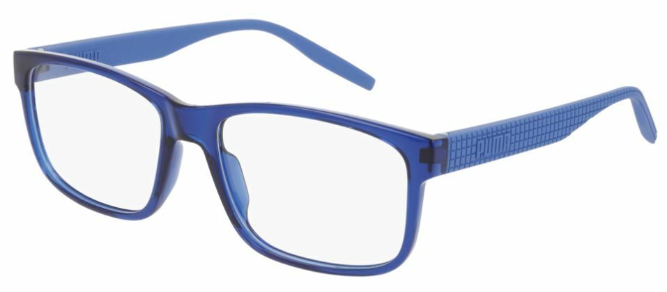 Puma PU 0280O 002 Blue Square Men's Eyeglasses