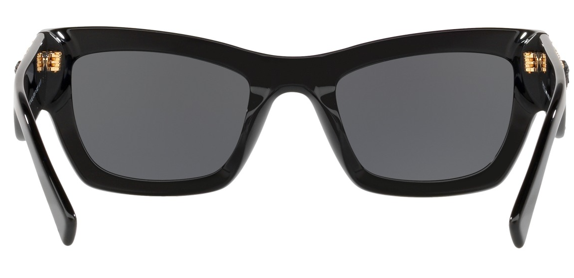 Versace VE4358 GB1/87 Black/Grey Gradient Rectangle Women's Sunglasses