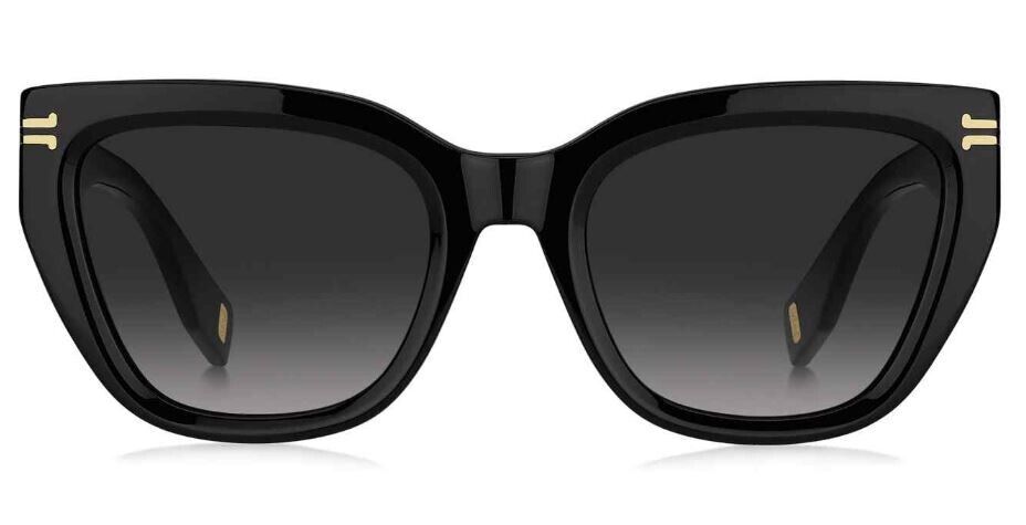 Marc Jacobs MJ-1070/S 0807/90 Black/Grey Gradient Cat Eye Women's Sunglasses