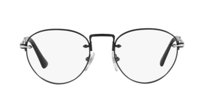 Persol 0PO2491V 1078 Black/silver Unisex Eyeglasses