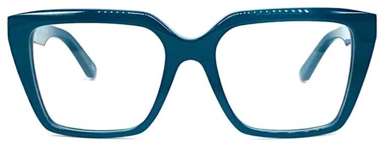 Balenciaga BB0130O 007 Blue Full-Rim Square Women's Eyeglasses