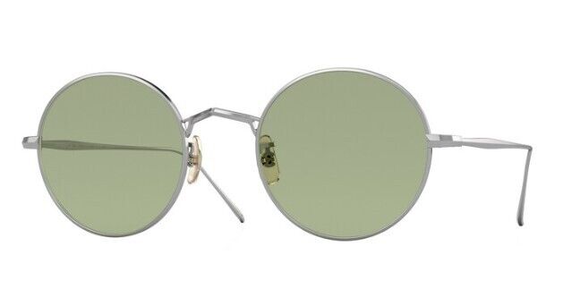 Oliver Peoples 0OV1293ST G. Ponti-3 503652 Silver/Green Wash Unisex Sunglasses