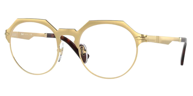 Persol 0PO2488V 1115 Gold/Havana Unisex Eyeglasses