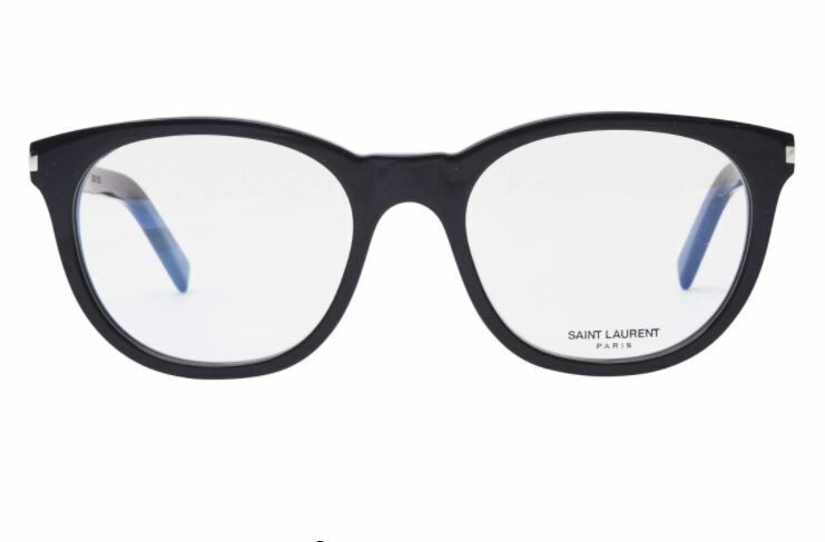 Saint Laurent SL 471 001 Black Square Unisex Eyeglasses