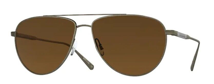 Oliver Peoples 0OV1301S Disoriano 528457 Antique Gold/Brown Polarized Sunglasses