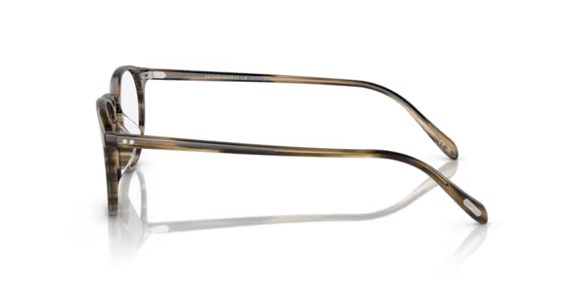 Oliver Peoples 0OV5004 Riley-r 1719 Olive smoke 45mm Round Men's Eyeglasses