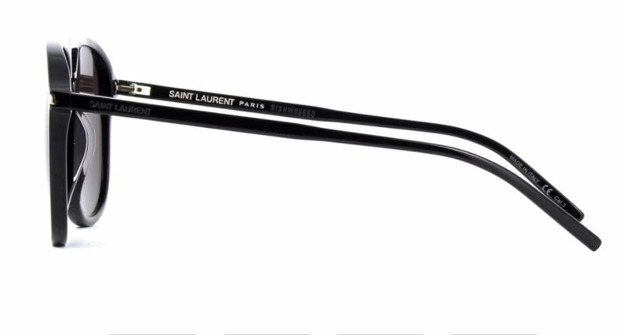 Saint Laurent SL 476 001 Black/Black Square Man Sunglasses