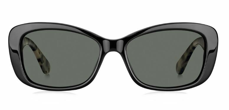 Kate Spade Claretta/P/S 0WR7/M9 Black Havana/Gray Polarized Sunglasses
