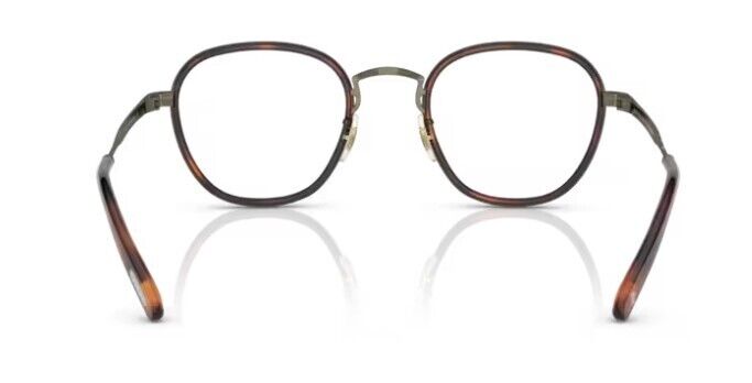 Oliver Peoples 0OV1316T Lilleto r 5284 Antique Gold 48mm Round Men's Eyeglasses