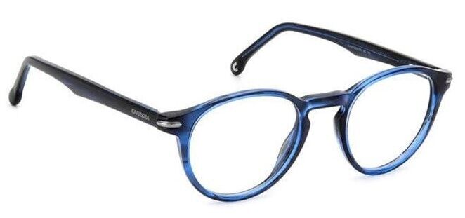 Carrera Carrera 310 0381 00 Blue Horn Round Men's Eyeglasses