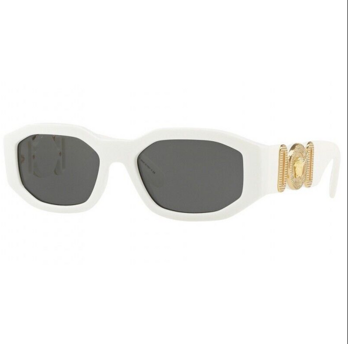 Versace VE4361 401/187 White/Dark Grey  Unisex Sunglasses