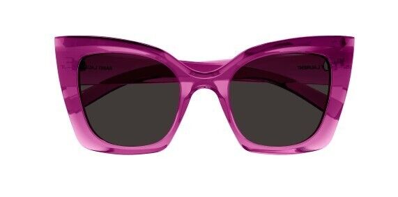 Saint Laurent SL 552 004 Pink/Black Cat-Eye Women Sunglasses