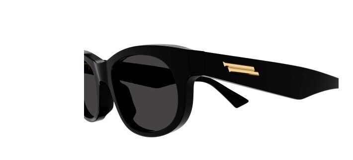 Bottega Veneta BV1145S 001 Black/Soft Square Unisex Sunglasses