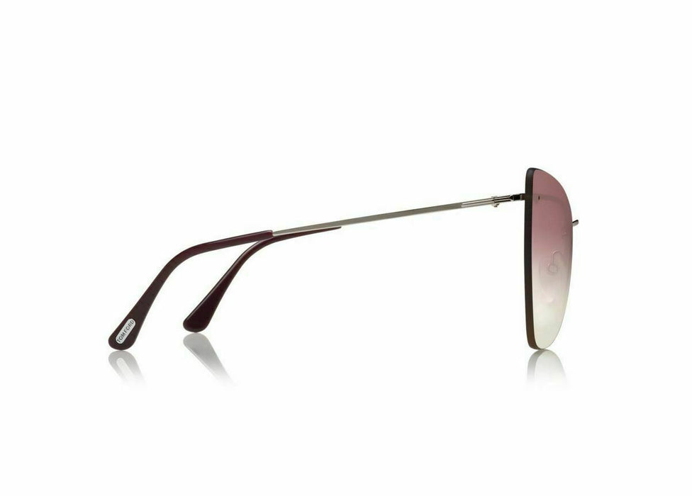 Tom Ford FT0716 16Z Silver/Pink Gradient Sunglasses