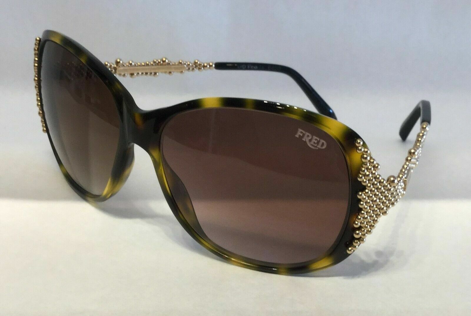Fred Pearls 8452 203 Havana/Gold Pearls Sunglasses
