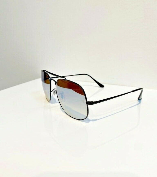 Ray Ban 0RB3561 GENERAL 002/9U Black/Silver Gradient Sunglasses