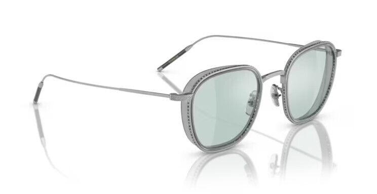 Oliver Peoples 0OV 1321T TK 9 5254 Silver Workman Grey Men's 48mm Sunglasses