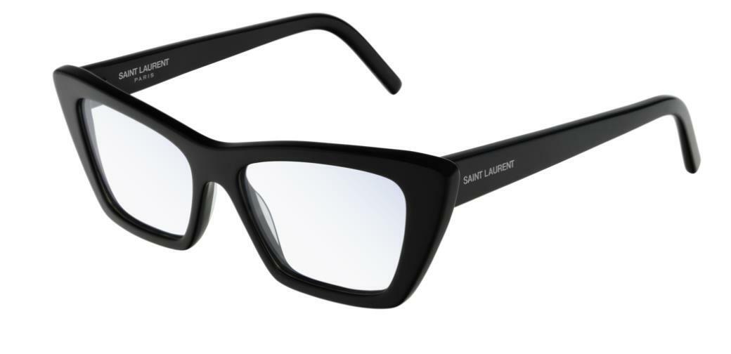Saint Laurent SL 291 Eyeglasses Women Black Cat Eye Eyeglasses