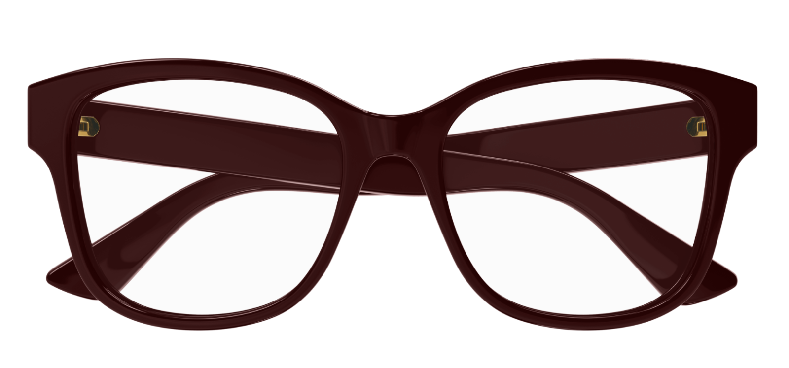 Gucci GG1340O 004 Burgundy Squared Oversized Women's Eyeglasses