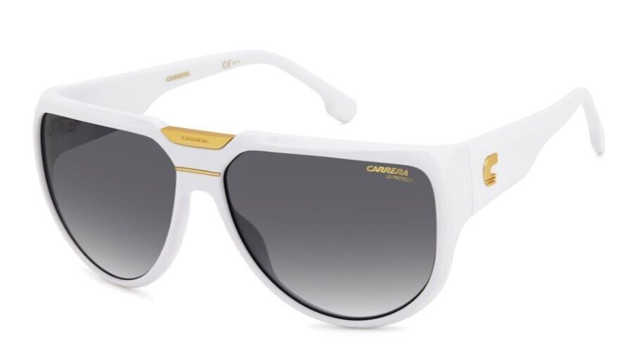 Carrera Flaglab 13 0VK6/9O White/Grey Gradient Unisex Sunglasses