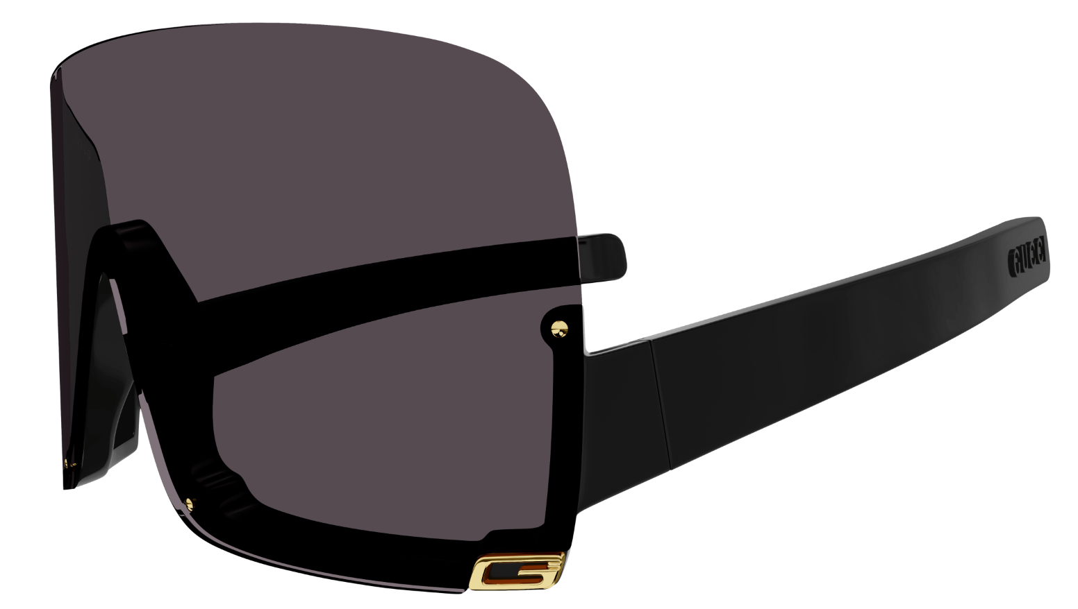 Gucci GG1631S 004 Mask Frame Black/Grey Women's Sunglasses