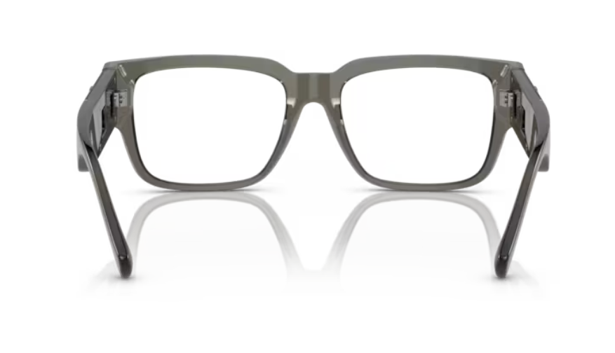 Versace 0VE3350 5436 Grey transparent 53mm Square Women's Eyeglasses