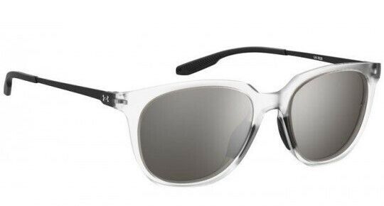 Under Armour UA-CIRCUIT 0900/T4 Crystal/Silver Mirrored Oval Women's Sunglasses