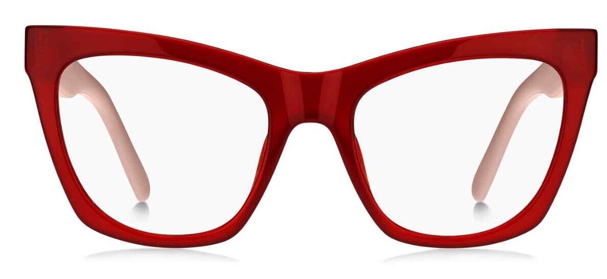 Marc Jacobs MARC-649 092Y-00 Red Cat-Eye Women's Eyeglasses.