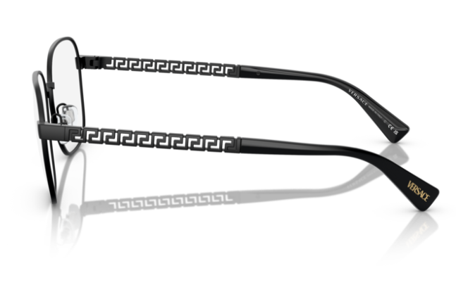 Versace 0VE1290 1261 Matte black Squared Men's 54mm Eyeglasses