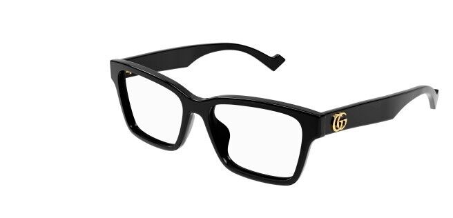 Gucci GG1476OK 001 Black Square Women Eyeglasses