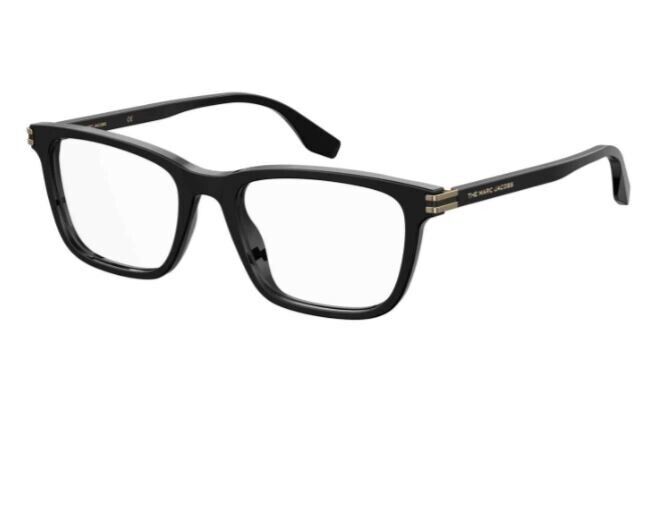 Marc Jacobs MARC-518 0807/00 Black Rectangle Men's Eyeglasses