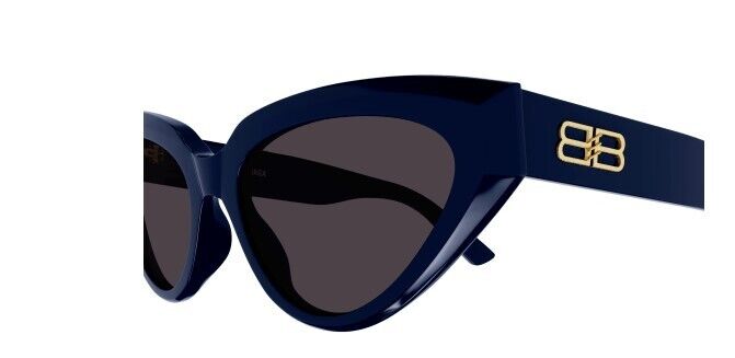 Balenciaga BB0270S 004 Blue/Grey Cat-Eye Women's Sunglasses