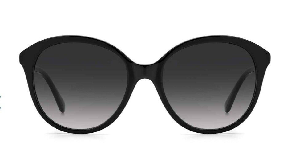 Kate Spade Bria/G/S 0807/9O Black/Grey Shaded Cat-Eye Women's Sunglasses