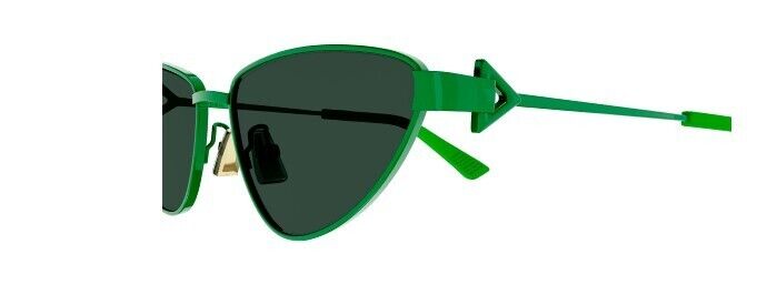 Bottega Veneta BV1186S 004 Green/Green Cat Eye Women's Sunglasses