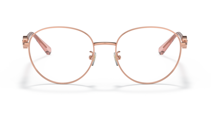 Versace 0VE1273D 1412 Pink gold Round Women's Eyeglasses