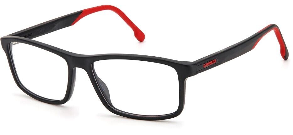 Carrera Carrera 8865 0003 00 Matte Black Rectangular Men's Eyeglasses