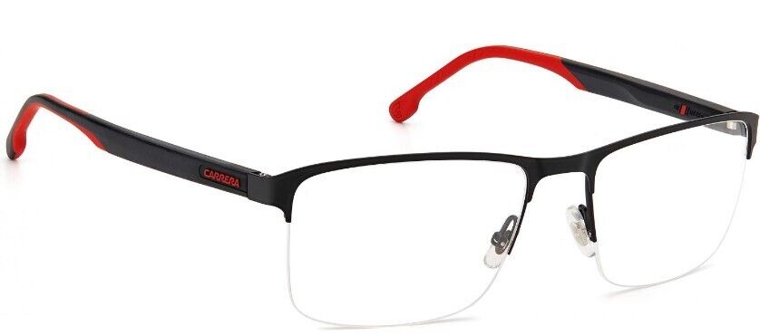 Carrera Carrera 8870 0003 00 Matte Black Rectangular Men's Eyeglasses