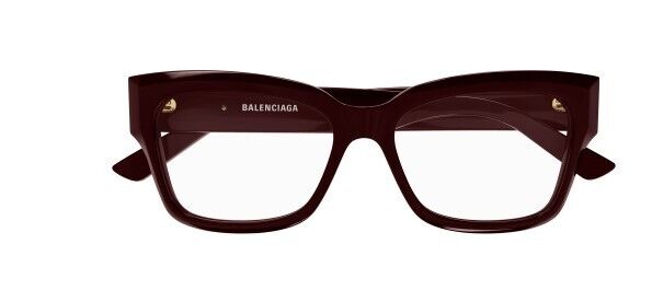 Balenciaga BB0274O 003 Red Cat-Eye Women's Eyeglasses