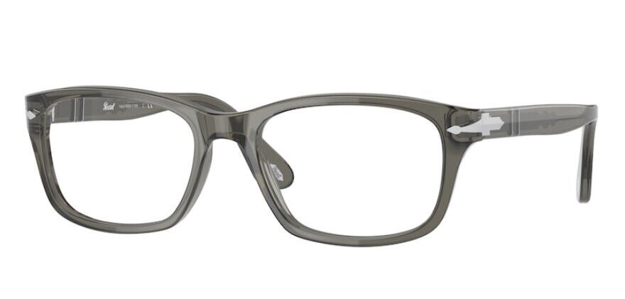 Persol 0PO3012V 1103 Taupe Grey Transparent Square Men's Eyeglasses