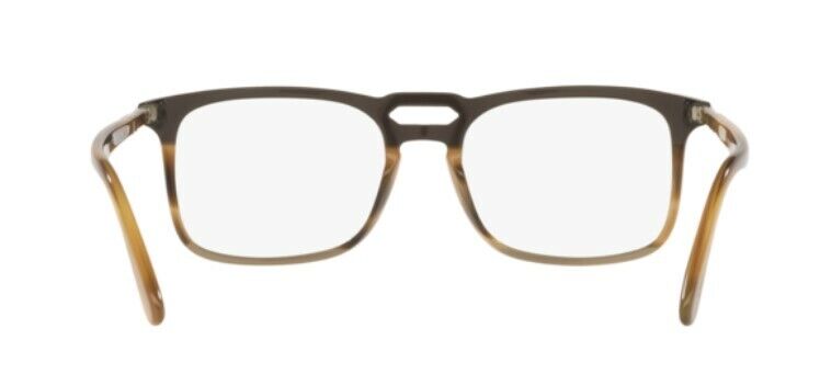 Persol 0PO3277V 1135 Black & Striped Grey Havana/ Silver Men's Eyeglasses