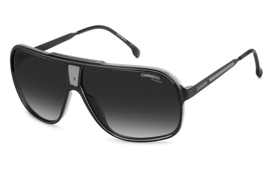 Carrera Grand Prix 3 008A/WJ Black Grey/Grey Polarized RectangleMen's Sunglasses