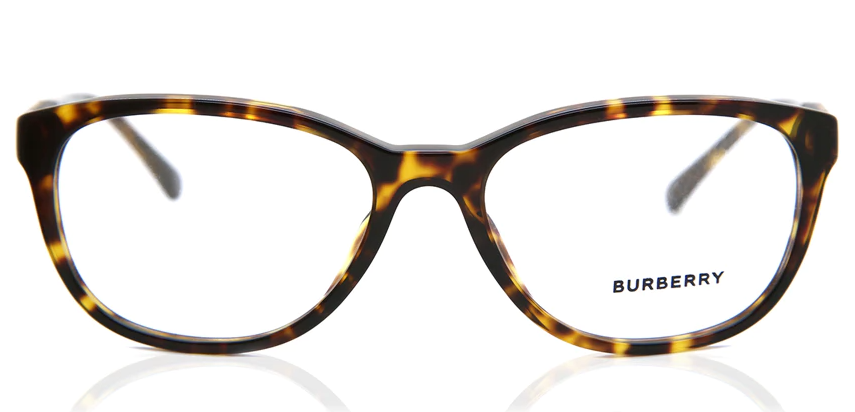 Burberry BE2172 3002 Dark Havana Cat Eye Women's Eyeglasses