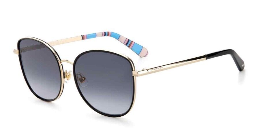 Kate Spade Maryam/G/S 0J5G/9O Gold/ Grey Shaded Oval Women's Sunglasses